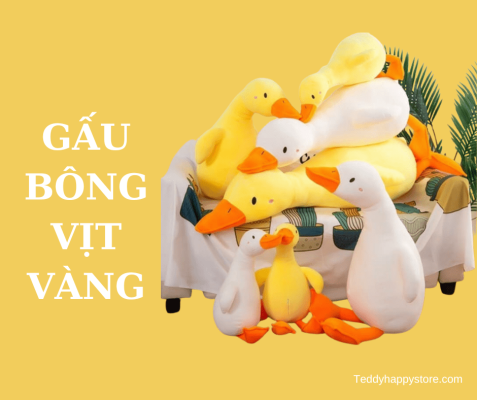 Gấu bông vịt cổ dài